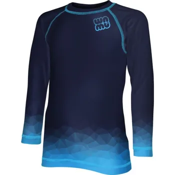 Chlapecké tričko Wamu Funkční tričko s dlouhým rukávem modrá Velikost: 98-104