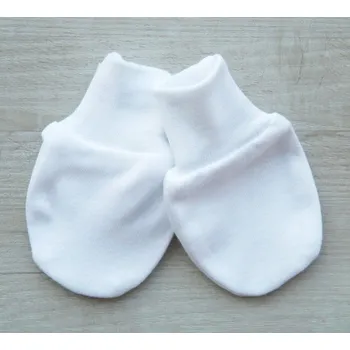 Rukavice Amálka Bavlněné rukavice bílé Velikost: 56-68