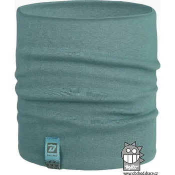 Dráče Dětský bavlněný nákrčník - zelenomodrá Velikost: 2