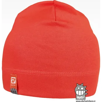 Čepice Dráče Dětská bavlněná čepice s potiskem - Korálová Velikost: 50-52