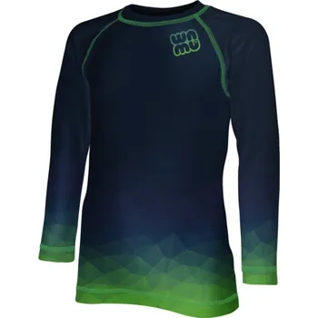 Wamu Funkční tričko s dlouhým rukávem zelená Velikost: 92-98