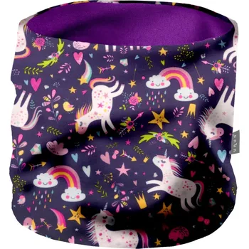 Nákrčník Unuo Fleecový nákrčník Jednorožec - barevný (UNI) Velikost: uni
