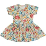 Esito Dívčí šaty s květinovým vzorem - do školky Velikost: 104