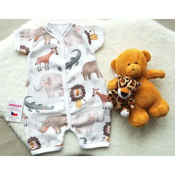 Kojenecký overall Amálka Overal safari Velikost: 62