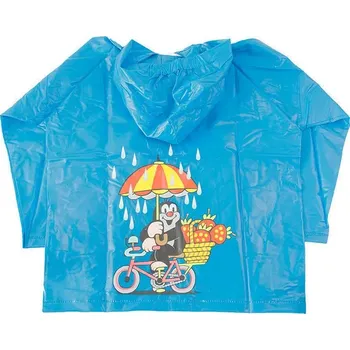 Pláštěnka PiDiLiDi Pláštěnka krteček Barva: Modrá, Velikost: 92