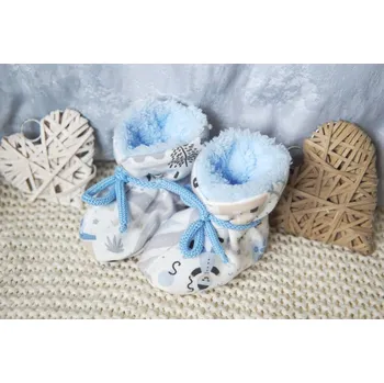 Capáčky Amálka Zateplené bačkůrky cestičky Velikost: 56-68