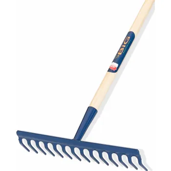 Hrábě Big Velké kalené kovové hrábě se 14zubou rukojetí Z14