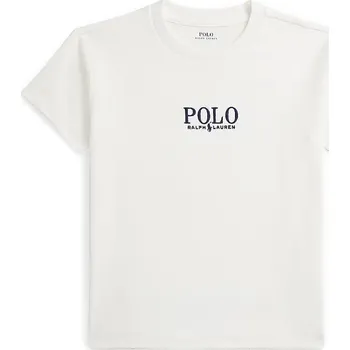 Dětská móda Dětské bavlněné tričko Polo Ralph Lauren 322964779002 bílá 00X, vel. 88-93