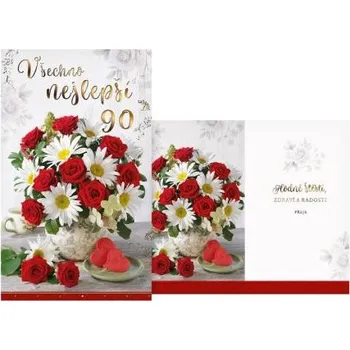 MFP přání k narozeninám 90 M11-558 H PRANI_H_656