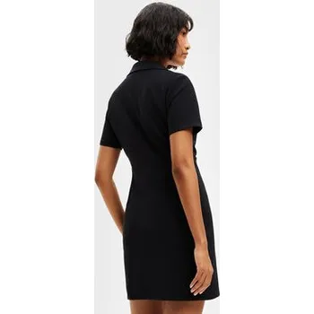 Dámské šaty Desigual Každodenní šaty Keira 22WWVW46 Černá Slim Fit S