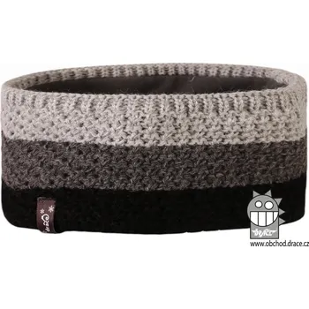 Zimní čelenka Dráče Pletená čelenka s mikroflízem - unisex Velikost: 56-58