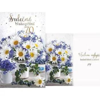 MFP přání k narozeninám 70 M11-557 T PRANI_T_2380