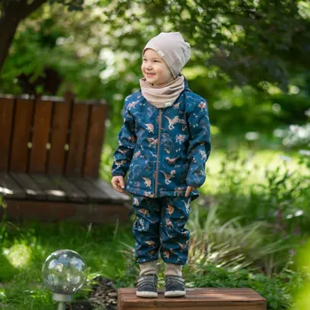 Esito Rostoucí softshell kalhoty Dinoušek - unisex Velikost: 86