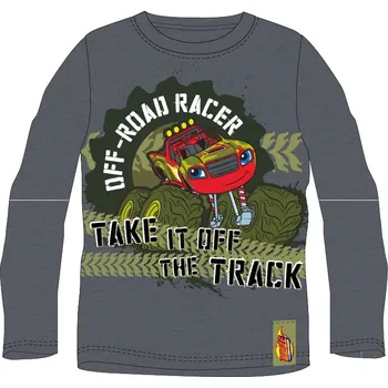 Chlapecké tričko Kiddee Chlapecké tričko Blaze Barva: khaki, Velikost: 104