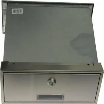 Poštovní schránka NoName Poštovní schránka k montáži na zeď, přední strana z nerezové oceli