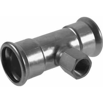 rozdělovač topení KAN-therm T-kus s vnitřním závitem 35x35mm x 3/4 nerez - 6191671