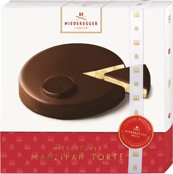Cukrovinka Niederegger Marzipan Torte mit Zartbitter-Schokolade 390 g
