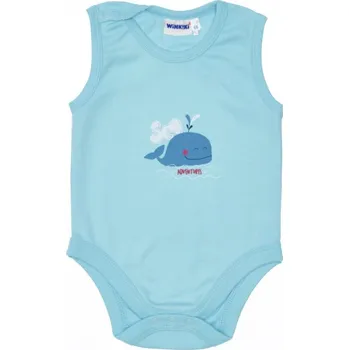 Kojenecký body Winkiki Body adventures Barva: mátová, Velikost: 62