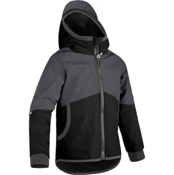 Pánská softshellová bunda Unuo Softshellová bunda žíhaná antracitová Velikost: 104-110