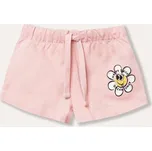 Winkiki Dívčí kraťasy Happy Smile – Růžová/Žlutá Barva: Růžová, Velikost: 122