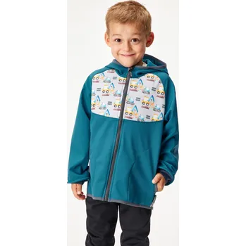 Chlapecká bunda Unuo Softshellová bunda zateplená bagr Velikost: 92-98