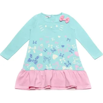 Dívčí šaty Winkiki Šaty motýlci Barva: mátová, Velikost: 122