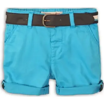 Chlapecké kraťasy Minoti Chlapecké kraťasy s páskem - Modrá/Žlutá Barva: Modrá, Velikost: 98-104