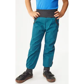 Chlapecké kalhoty Unuo Dětské zateplené softshell kalhoty - kobaltové Velikost: 98-104
