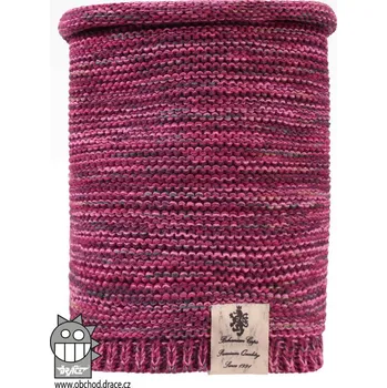 Nákrčník Dráče Pletený nákrčník Colors - růžový melír Velikost: uni