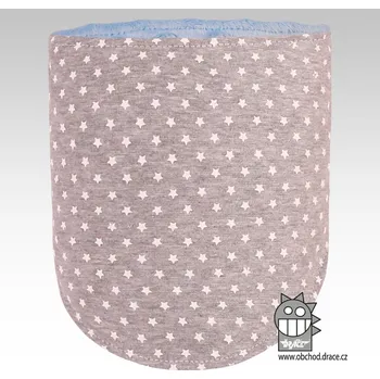 Nákrčník Dráče Nákrčník minky oboustranný - Šedý Velikost: uni