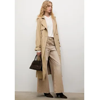 Dámský kabát Kabát Answear.LAB MA706.hms béžová 80X, vel. L