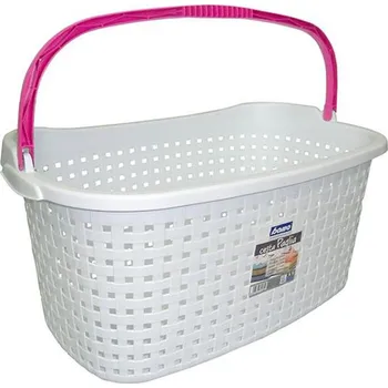 Koš na prádlo BAMA Koš prádelní PAGLIA, bílá BAMA