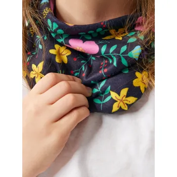 Nákrčník Unuo Fleecový nákrčník s kytičkami - uni Velikost: uni