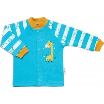 Dětská móda Baby Nellys Bavlněná košilka giraffe Velikost: 50
