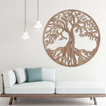 Obraz Dřevěný obraz strom života - Chokmah, Dub tabákový (nedostupný) | DUBLEZ