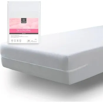 Prostěradlo Tural – Elastický potah na matraci z hedvábně měkkého mikrovlákna froté. Velikost balení 2x 80 x