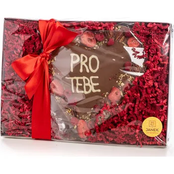 Čokoláda JANKOVO velké mléčné srdce v krabičce - 650g