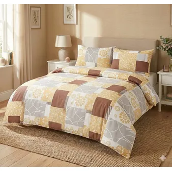 Bytový textil Povlečení krep Bluemoon nugát 140x200, 70x90 cm