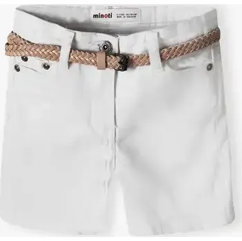 Dívčí kraťasy Minoti Dívčí kraťasy dune Barva: Bílá, Velikost: 122-128