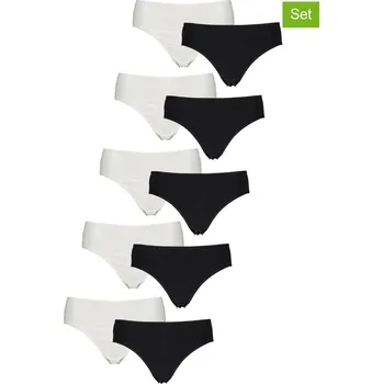 Kalhotky Kalhotky PETITE FLEUR Weiß/ Schwarz 9398285 40-42