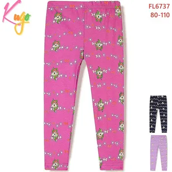 Dívčí oblečení Kugo Dětské legíny s jednorožcem - 3 barvy Barva: Růžová, Velikost: 92