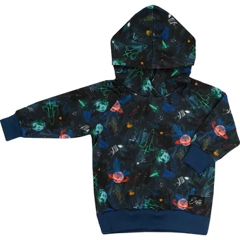 Esito Dětská mikina s kapucí - Vesmír (Universe) Velikost: 92-98