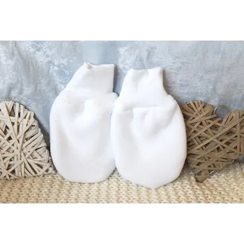 Rukavice Amálka Zateplené rukavice bílé Velikost: 68-80