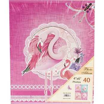 Bez značky Fotoalbum na 40 fotografií 10 x 15, plameňáci 1, různé styly variant: 1