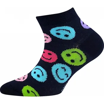 Dívčí oblečení Lonka Ponožky smajlíci Velikost: 20-24