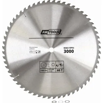 Okružní pila AWTools AWTOOLS KOTOUČOVÁ PILA WIDIA 600x30x60z AW48498