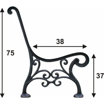 Masážní přístroj NoName Noha parkové lavičky