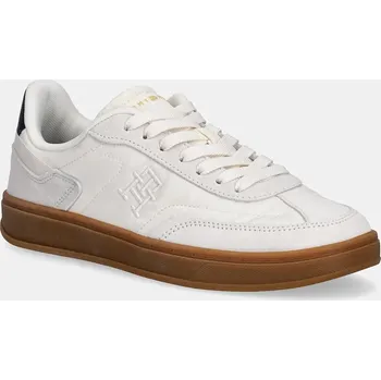 Pánská móda Sneakers boty Tommy Hilfiger TH HERITAGE SNEAKER FW0FW08643 bílá 00A, EUR 41