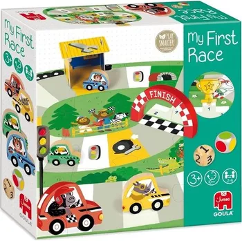 Desková hra Jumbo GOULA - První závod - pro děti od 3 let