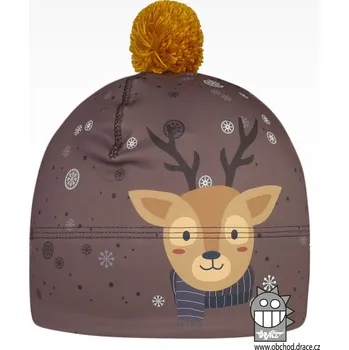 Čepice Dráče Funkční čepice Flavio - UPF 50+, s bambulkou Velikost: M(52 - 54)